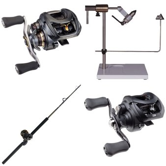 1 Parcel Box – 123 Pcs – Fishing Kits! – Fishing & Wildlife – Untested Customer Returns – Rapala, Plano, Berkley, Penn – Outdoor Retailer