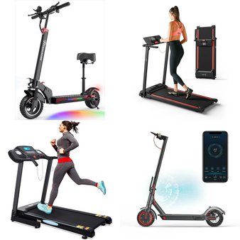 Pallet – 7 Pcs – Exercise & Fitness, Powered, Vehicles, Unsorted – Customer Returns – MaxKare, UREVO, AOVOPRO, EVERCROSS
