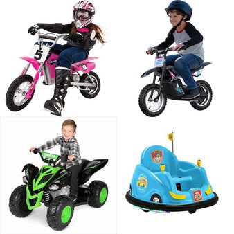 Pallet – 9 Pcs – Vehicles – Customer Returns – Razor, Step2, Adventure Force, Dynacraft