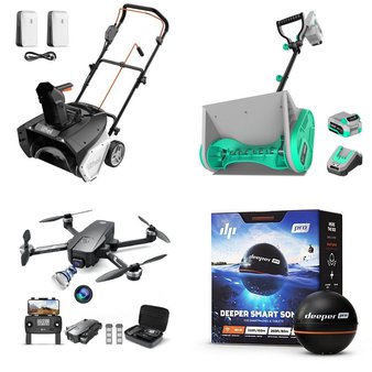 Pallet – 41 Pcs – Mattresses, Unsorted, Drones & Quadcopters Vehicles, Vehicles, Trains & RC – Customer Returns – Airefina, Idoo, Holy Stone, VAVSEA