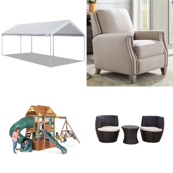 Pallet – 7 Pcs – Patio – Customer Returns – Caravan Canopy, KidKraft
