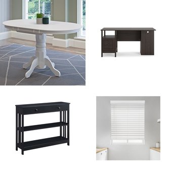 Weekend Deal! 3 Pallets – 118 Pcs – Decor, Rugs & Mats, Pillows, Bedding Sets – Mixed Conditions – Safavieh, Maples, Home Dynamix, Mainstays