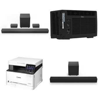 Pallet – 50 Pcs – In Ear Headphones, Speakers, Action Camcorders, DVD & Blu-ray Players – Overstock – DOPADR, VIZIO, Fujifilm, onn.