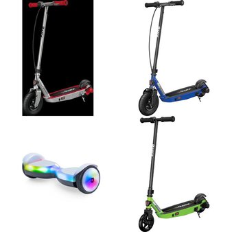 Pallet – 13 Pcs – Powered – Customer Returns – Razor, Razor Power Core, Jetson