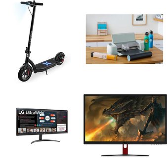 Pallet – 48 Pcs – Projector, Monitors, Portable Speakers, Accessories – Customer Returns – HP, onn., Samsung, Packed Party