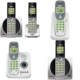 Pallet – 286 Pcs – Cordless / Corded Phones – Customer Returns – VTECH, ATT