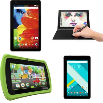 79 Pcs – Tablets – Tested Not Working – RCA, NEXTBOOK, LENOVO, LeapFrog