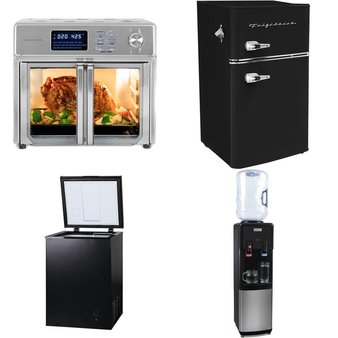 Pallet – 7 Pcs – Bar Refrigerators & Water Coolers, Freezers – Customer Returns – Arctic King, Hamilton Beach, Frigidaire, Fridgemaster