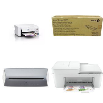 1 Pallet – 71 Pcs – Ink, Toner, Accessories & Supplies, Cordless / Corded Phones, Security & Surveillance – Open Box Customer Returns – VTECH, Canon, HP, EPSON