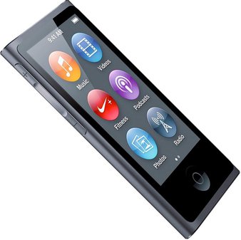 5 Pcs – Refurbished Apple iPod Nano 7th Generation 16GB Space Gray MKN52LL/A (GRADE B – Original Box)