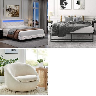 Pallet – 4 Pcs – Living Room, Bedroom – Overstock – Better Homes & Gardens