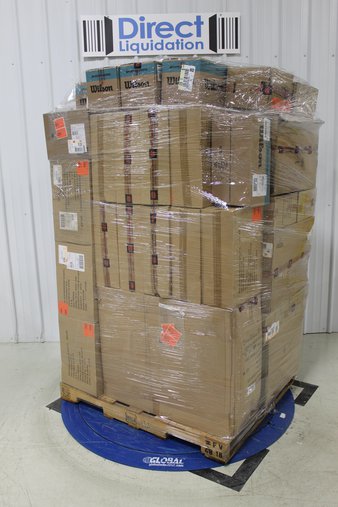 Pallet – 184 Pcs – Exercise & Fitness, Outdoor Sports – Brand New – Retail Ready – SKLZ, Lifoam, Cutters