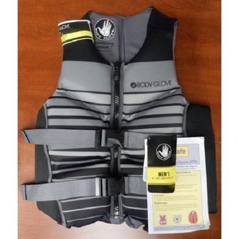 19 Pcs – Body Glove 12224WLLEM/BLK Women’s Phantom U.S. Coast Guard Approved Neoprene PFD Life Vest, Lemon/Black, Large – New, Used – Retail Ready