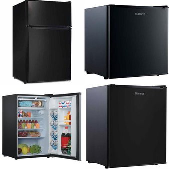 CLEARANCE! Truckload – 26 Pallets – 229 Pcs – Bar Refrigerators & Water Coolers – Customer Returns – Galanz, HISENSE, GE Appliances, WHIRLPOOL