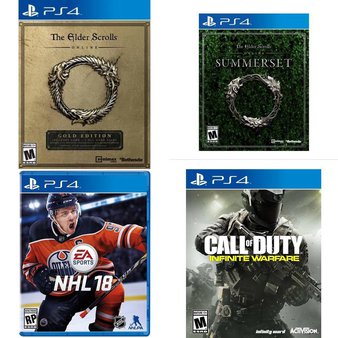 55 Pcs – PS4 Video Games – New, Like New, Open Box Like New, Used – Bethesda Softworks, Electronic Arts, Activision, EA SPORTS