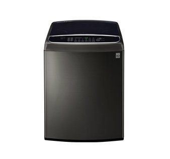 Lowes – Pallet – LG WT1901CK 5.0 Cu. Ft. 12-Cycle Top-Load Smart Wi-Fi Washer – TurboWash and 6Motion – Black stainless steel – New Damaged Box (Scratch & Dent)