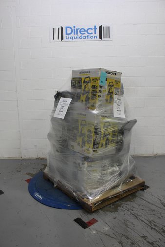 Pallet – 9 Pcs – Pressure Washers – Customer Returns – HyperTough