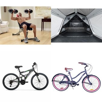 Pallet – 10 Pcs – Cycling & Bicycles, Exercise & Fitness – Customer Returns – Bowflex, Ozark Trail, Hyper Bicycles, Weider