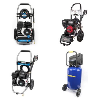 Pallet – 22 Pcs – Pressure Washers, Power Tools, Hardware, Hunting – Customer Returns – Hyper Tough, Hart, Black Max, Ed Cumings