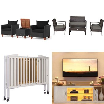 1 Pallets – 9 Pcs – Patio, Dining Room & Kitchen – Untested Customer Returns – Walmart