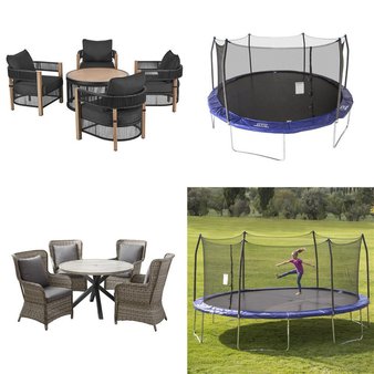 Pallet – 6 Pcs – Trampolines – Damaged / Missing Parts / Tested NOT WORKING – Skywalker, Better Homes & Gardens, Flybar, Better Homes and Gardens
