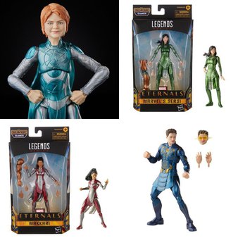 – Parcel Box – 65 Pcs – New Action Figures – New and New Damaged Box – Walmart