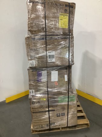 3 Pallets – 24 Pcs – Air Conditioners – Untested Customer Returns – Major Retailer