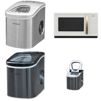 Pallet – 33 Pcs – Food Processors, Blenders, Mixers & Ice Cream Makers, Bar Refrigerators & Water Coolers, Microwaves – Customer Returns – Electrolux, Frigidaire, Microsoft Xbox, Beautiful