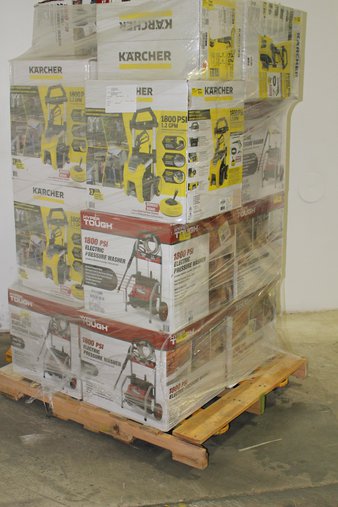 Pallet – 15 Pcs – Pressure Washers – Customer Returns – HyperTough