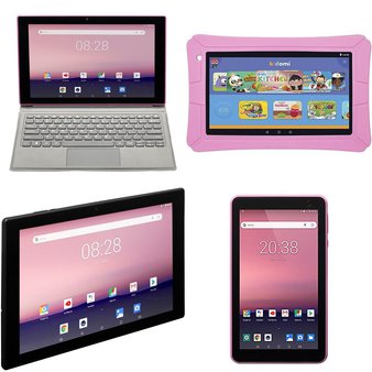 25 Pcs – Tablets – Tested NOT WORKING – EVOO, HighQ, Packard Bell, NEXTBOOK