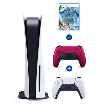 9 Pcs – Sony 1TB PlayStation 5 Console with DualSense Wireless Controller & Horizon Forbidden West Launch Edition (PS5) – Refurbished (GRADE A) – Video Game Consoles
