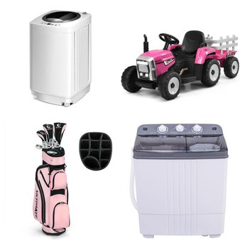 1 Pallets – 12 Pcs – Laundry, Patio, Lighting & Light Fixtures – Untested Customer Returns – Walmart