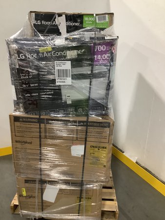 1 Pallets – 6 Pcs – Air Conditioners – Untested Customer Returns – Major Retailer