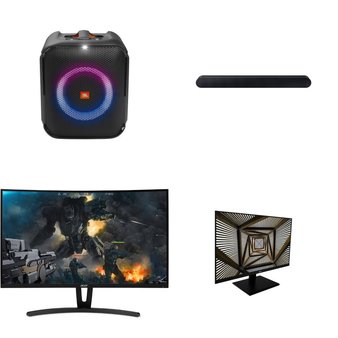 Pallet – 17 Pcs – Speakers, Monitors – Open Box Customer Returns – ACER, LG, Philips, Monster