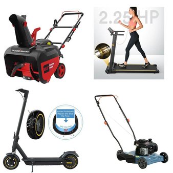 Pallet – 10 Pcs – Exercise & Fitness, Vehicles, Unsorted, Powered – Customer Returns – AOVOPRO, Clovercat, GTRACING, Funcid