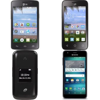 Pallet – 494 Pcs – Mobile Phones & Smartphones – Customer Returns – LG, ALCATEL, ZTE, Kyocera