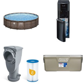 6 Pallets – 20 Pcs – Pools & Water Fun, Bar Refrigerators & Water Coolers – Untested Customer Returns – Walmart