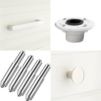 Pallet – 95 Pcs – Bath, Kitchen & Dining, Kitchen & Bath Fixtures, Hardware – Open Box Like New – Signature Hardware
