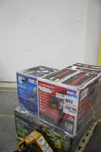 3 Pallets – 43 Pcs – Power Tools, Pressure Washers, Hedge Clippers & Chainsaws – Untested Customer Returns – Walmart