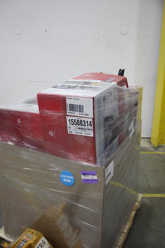 3 Pallets – 52 Pcs – Vacuums, Stereos – Untested Customer Returns – Walmart