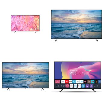 1 Pallet – 12 Pcs – LED & LCD – Damaged / Missing Parts / Tested NOT WORKING – Samsung, onn., HISENSE, RCA