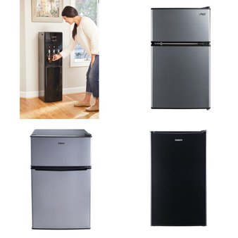Pallet – 8 Pcs – Refrigerators, Bar Refrigerators & Water Coolers – Customer Returns – Galanz, Primo, Arctic King