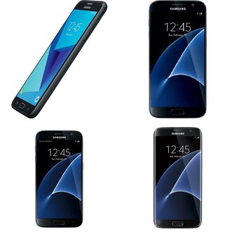 13 Pcs – Samsung Galaxy S7 Smartphones – Tested Not Working – Models: TWSAS727VCP, STSAG930VCPWP, SMG930VZKA, SMG930VZDA
