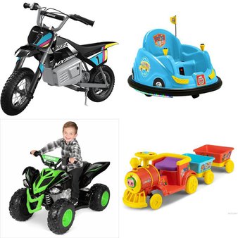 Pallet – 5 Pcs – Vehicles – Customer Returns – COCOMELON, YAMAHA, Razor