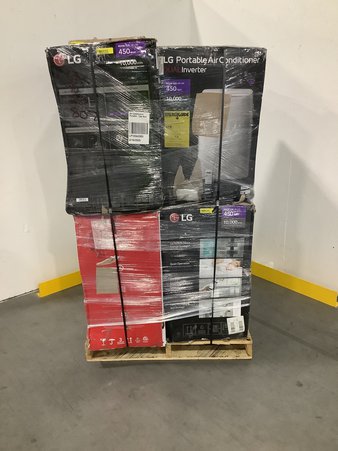 1 Pallets – 10 Pcs – Air Conditioners – Untested Customer Returns – Major Retailer