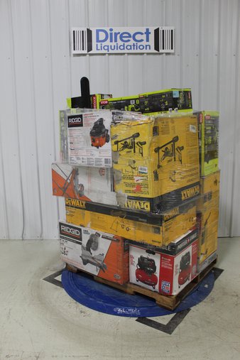 Pallet – 21 Pcs – Power Tools, Trimmers & Edgers, Leaf Blowers & Vaccums – Customer Returns – DEWALT, RYOBI