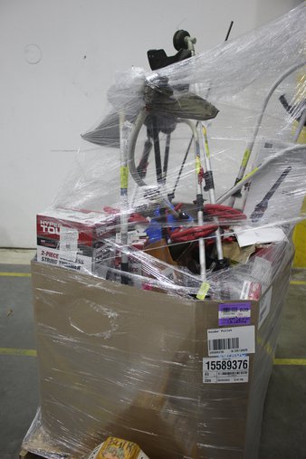3 Pallets – 44 Pcs – Trimmers & Edgers, Other, Hedge Clippers & Chainsaws – Untested Customer Returns – Walmart