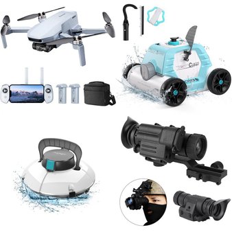 Pallet – 43 Pcs – Drones & Quadcopters Vehicles, Powered, Camping & Hiking, Dolls – Customer Returns – Idoo, HoverStar, Holy Stone, CABELA’S CANADA
