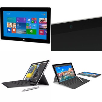 CLEARANCE! 39 Pcs – Microsoft Surface Tablets – Tested Not Working – Models: P3W-00001, CR5-00001, 9HR-0001, 9JR-00002