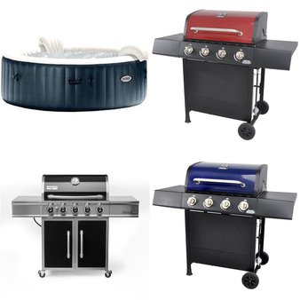 Pallet – 12 Pcs – Unsorted, Grills & Outdoor Cooking – Customer Returns – Backyard Grill, Intex, Grill Smith